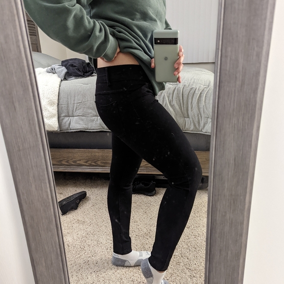 Rewind Black Jeggings Inseam 27 